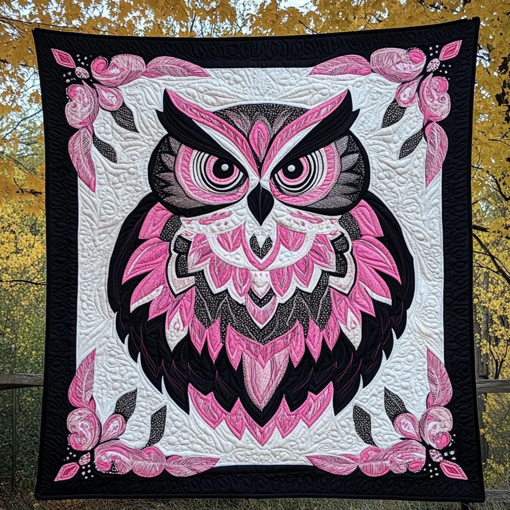 Eternal Owl Quilt Blanket