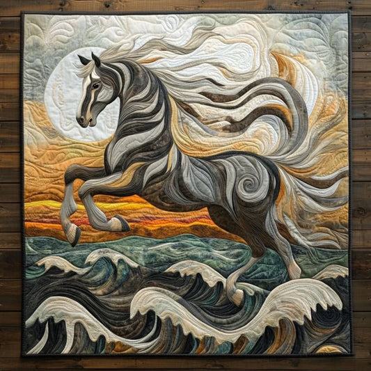 Eternal Run Quilt Blanket
