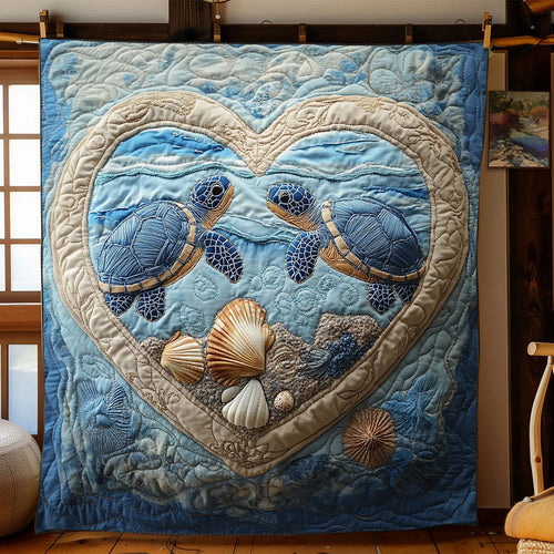 Eternal Turtle Bond Quilt Blanket