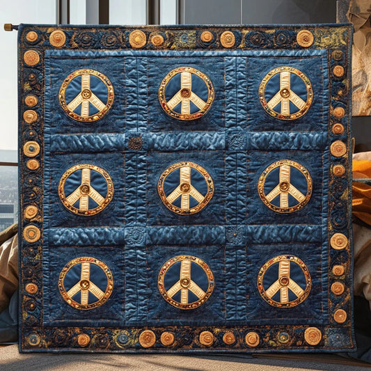 Ethereal Peace Quilt Blanket