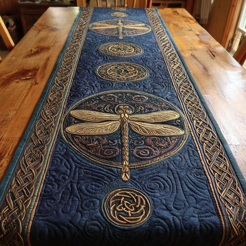Ethereal Sky Quilted Table Runner