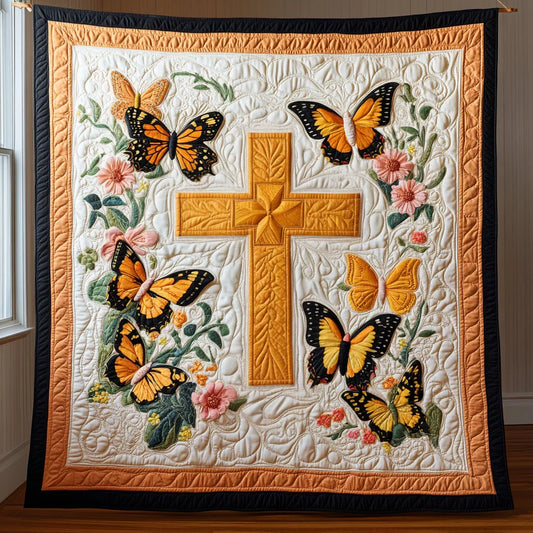 Faith Renewed Quilt Blanket