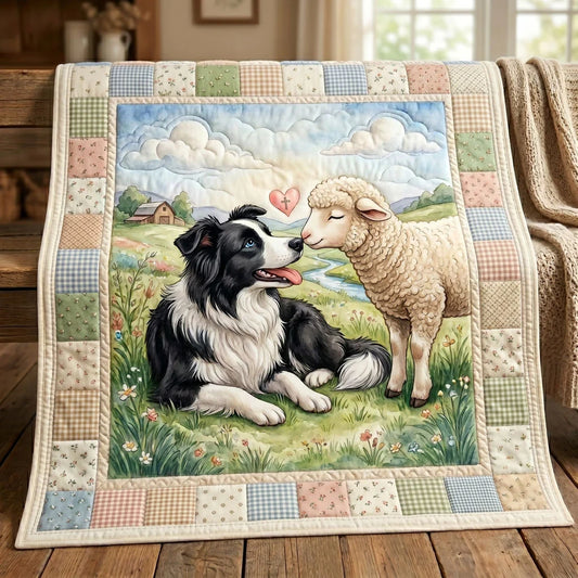 Faithful Herding Friends Quilt Blanket