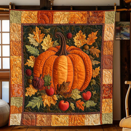 Fall Feast Quilt Blanket