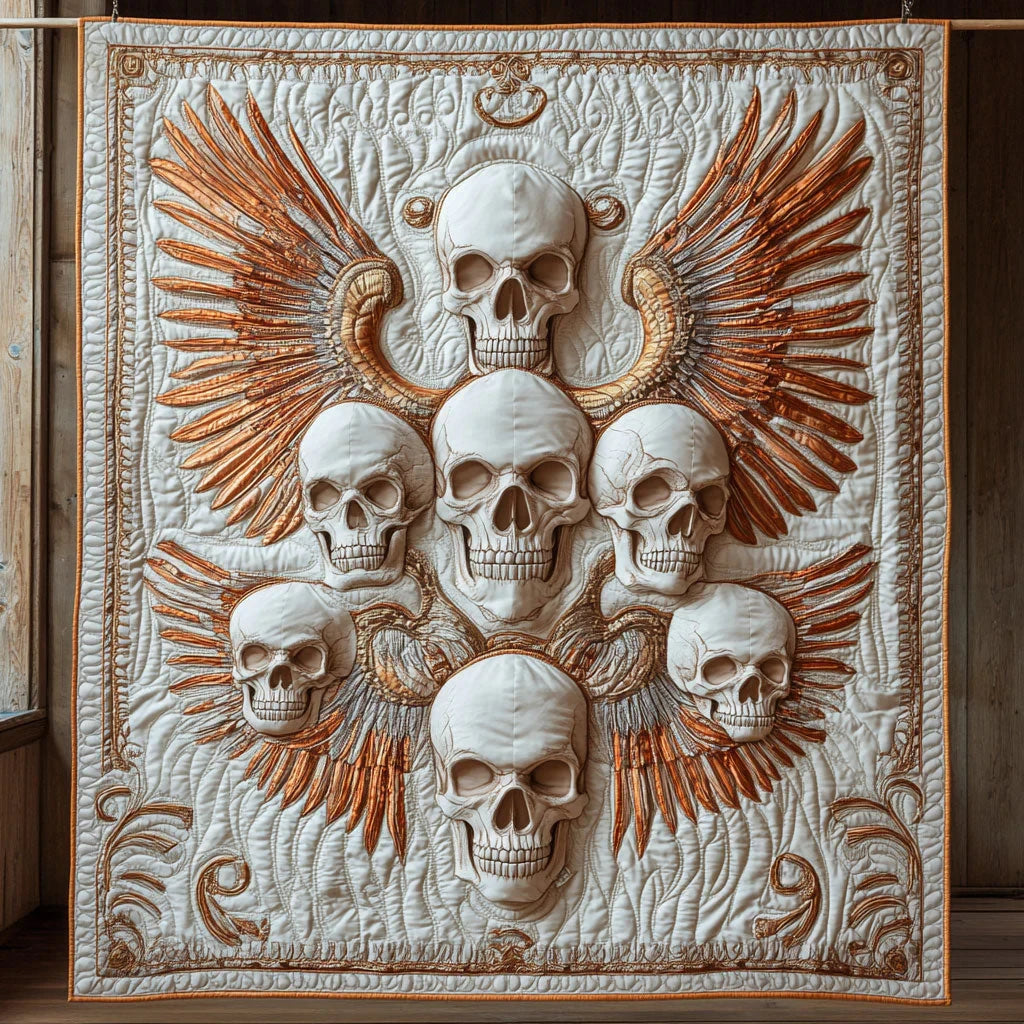 Fallen Paradise Quilt Blanket