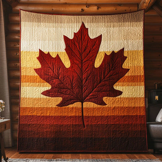 Falling Flame Quilt Blanket