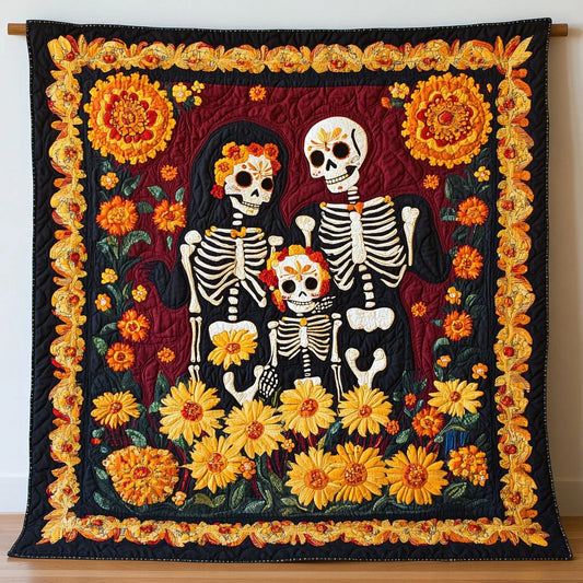 Family Reunion Quilt Blanket