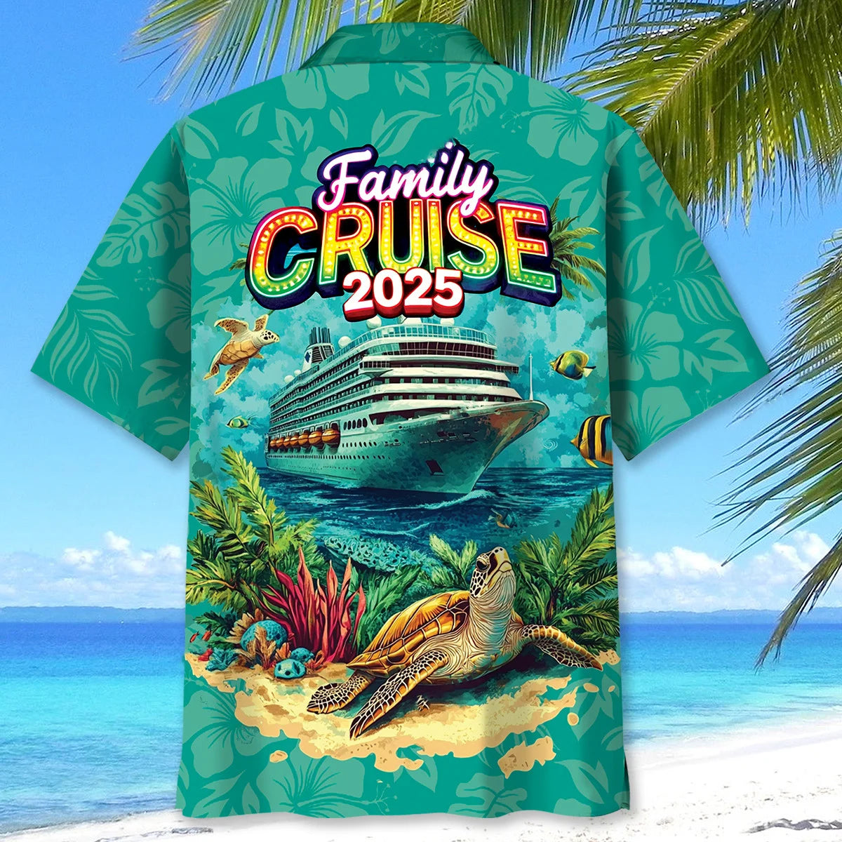 Family Cruise 2025 Hawaiian Shirt