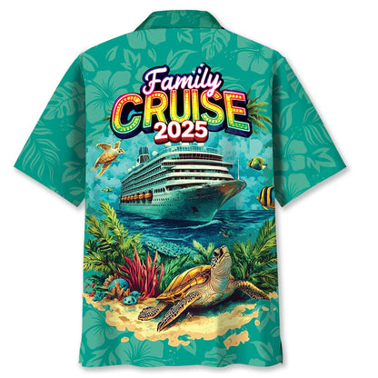 Family Cruise 2025 Hawaiian Shirt
