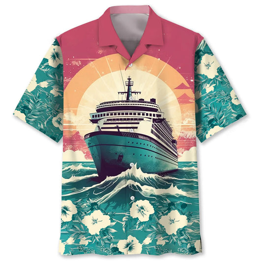 Family Cruise Making Memories Together Hawaiian Shirt - S - hawaiian shirt