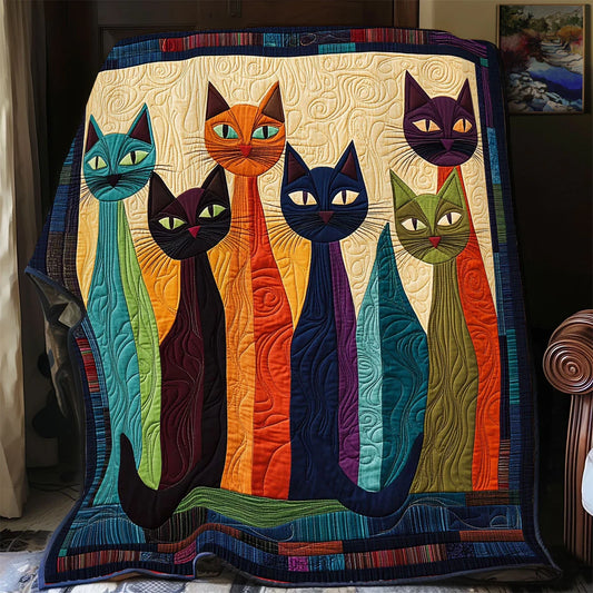 Fancy Paws Quilt Blanket