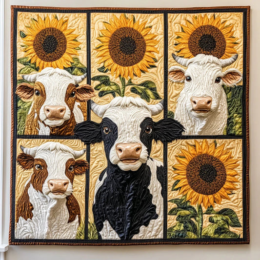 Farmyard Smile Quilt Blanket