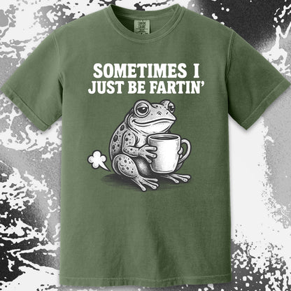 Sometimes I Just Be Fartin Frog Shirt (view 13)