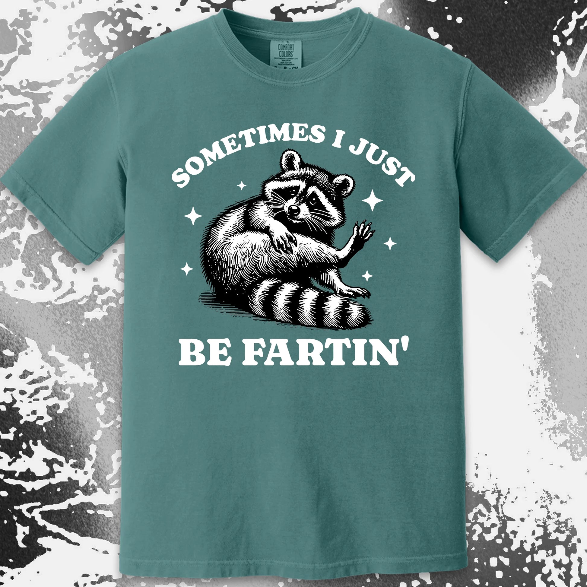 Sometimes I Just Be Fartin' Raccoon Shirt, funny meme tee gift (view 12)