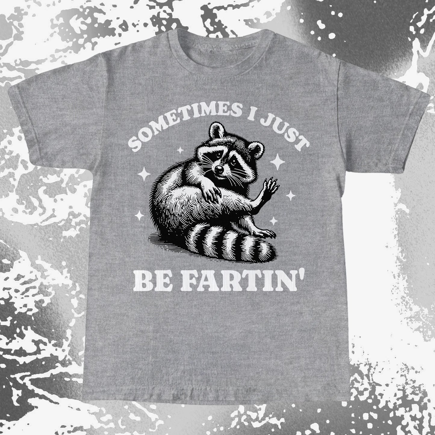 Sometimes I Just Be Fartin' Raccoon Shirt, funny meme tee gift (view 11)