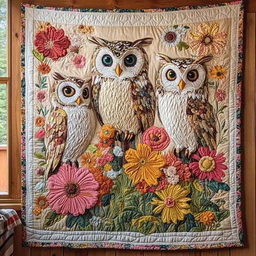 Feathers Petals Quilt Blanket