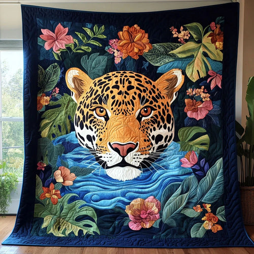 Feral Florals Quilt Blanket