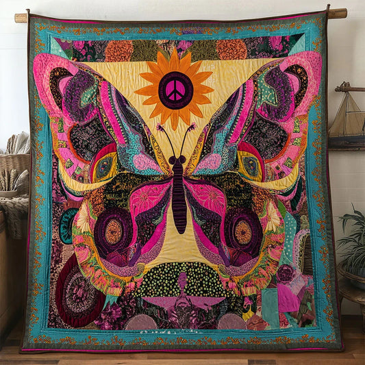 Festival Wing Butterfly Quilt Blanket