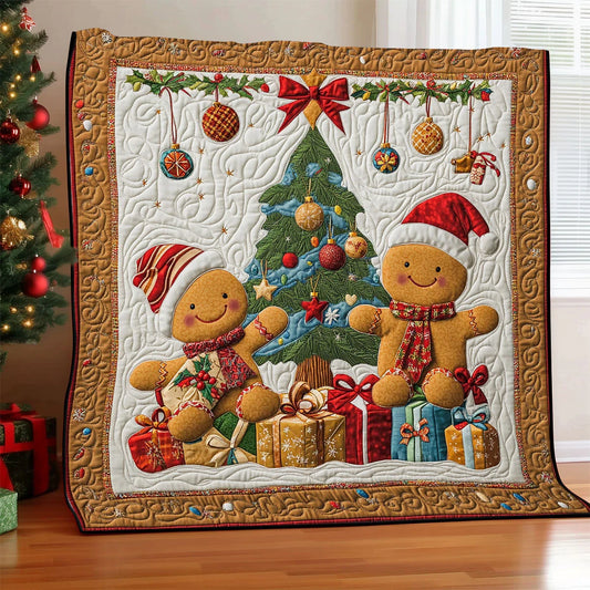 Festive Cookie Quilt Blanket