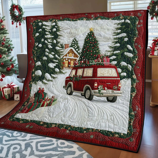 Festive Journey Quilt Blanket