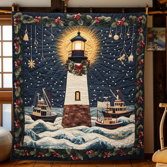 Festive Lightkeeper Quilt Blanket