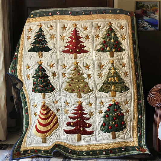 Festive Star Quilt Blanket