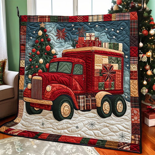 Festive Wheels Quilt Blanket