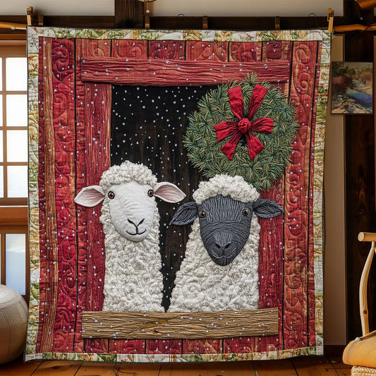Festive Wool Gather Quilt Blanket