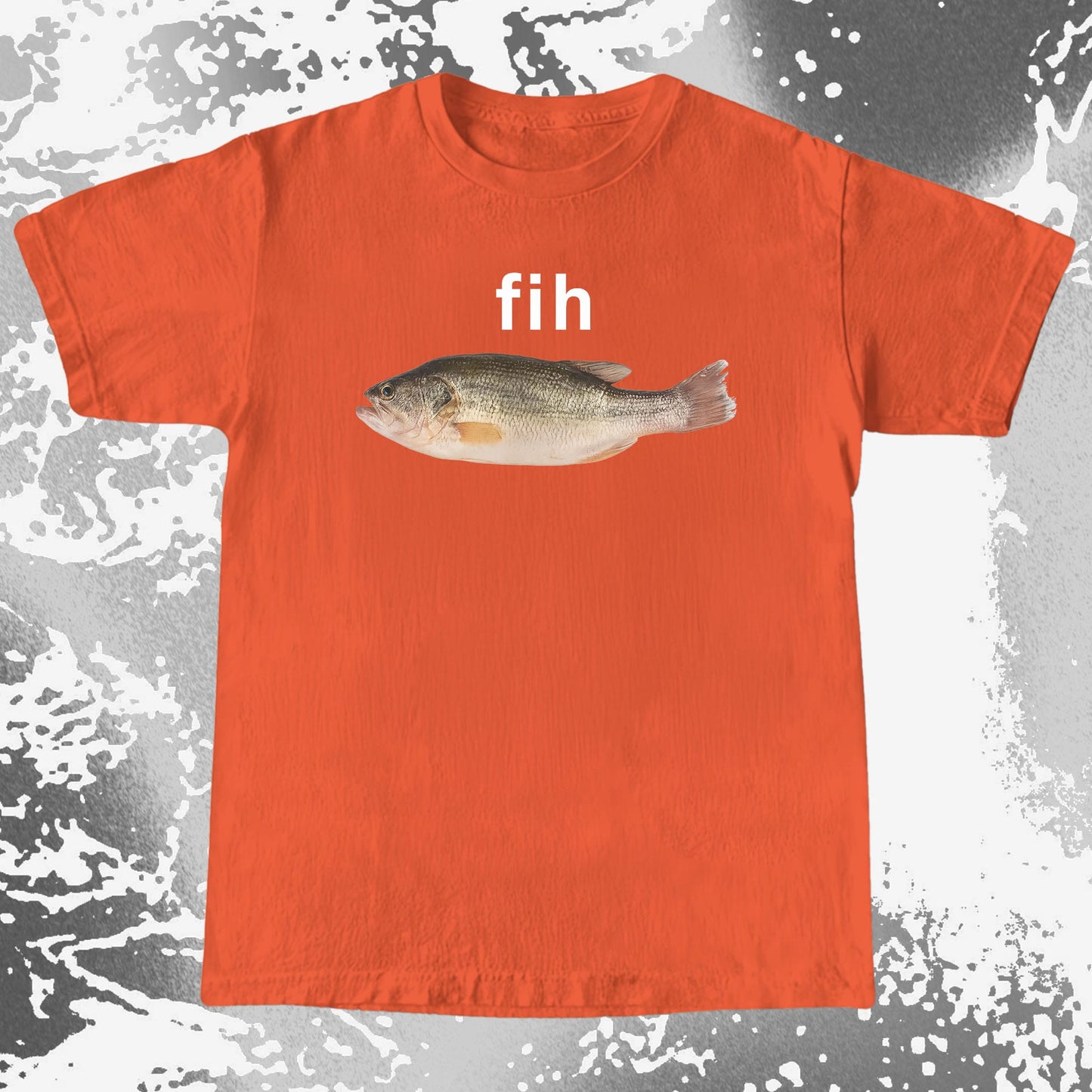 Fih Funny Fish Meme Shirt (view 8)