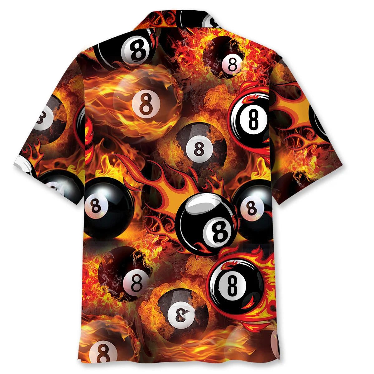 Fire Billiards Hawaiian Shirt