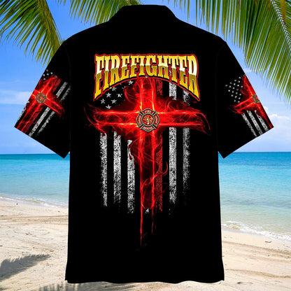 Firefighter Courage Hawaiian Shirt
