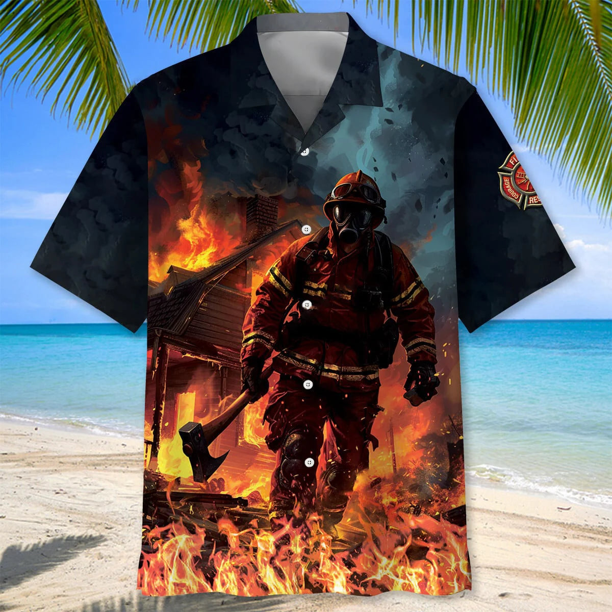 Firefighter We Are 9 11 Hawaiian Shirt