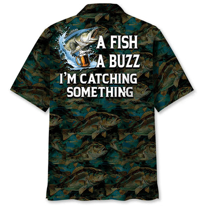 Fishing a Fish a Buzz Hawaiian Shirt