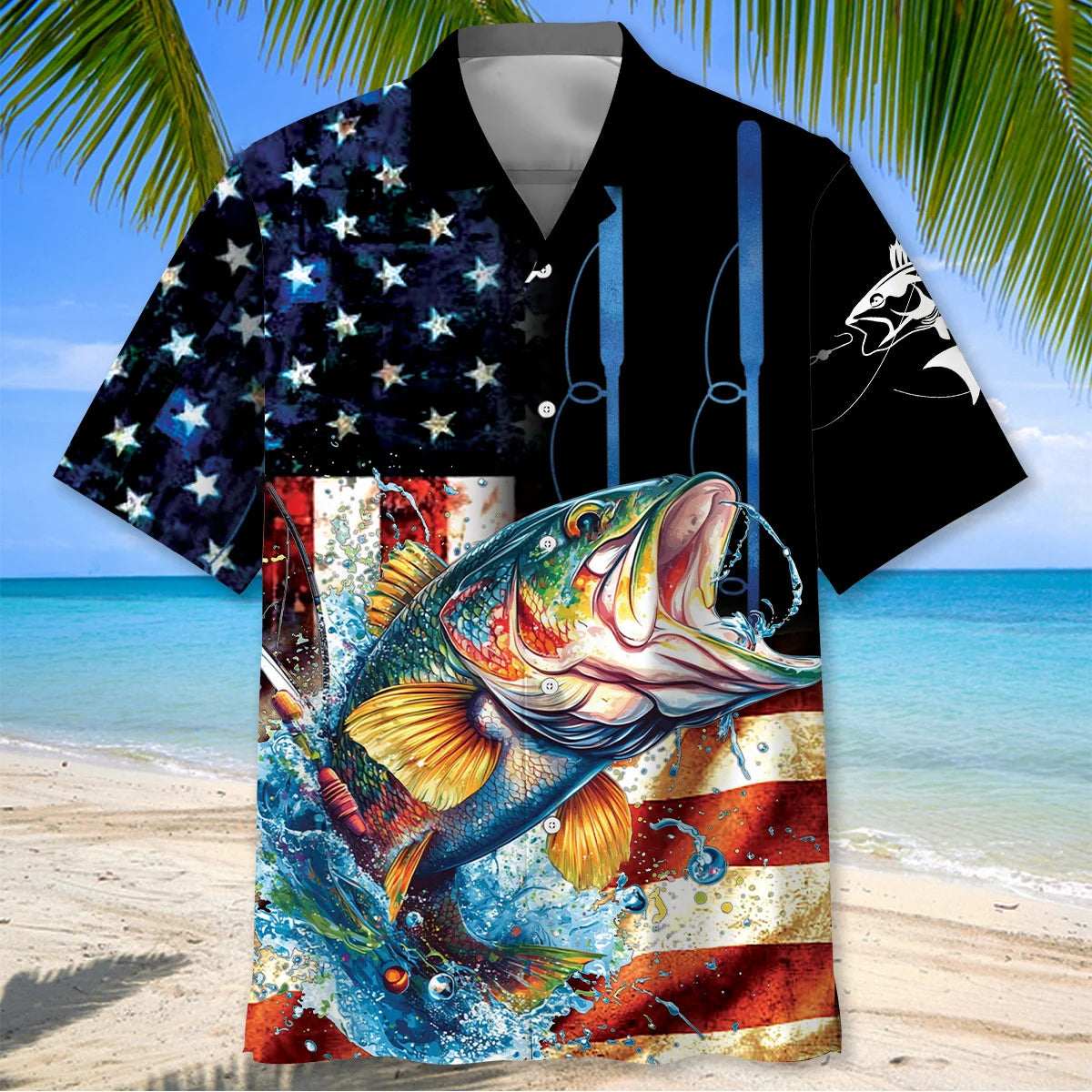 Fishing America Hawaiian Shirt