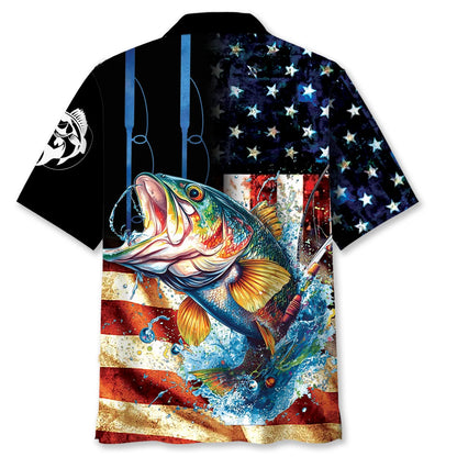 Fishing America Hawaiian Shirt