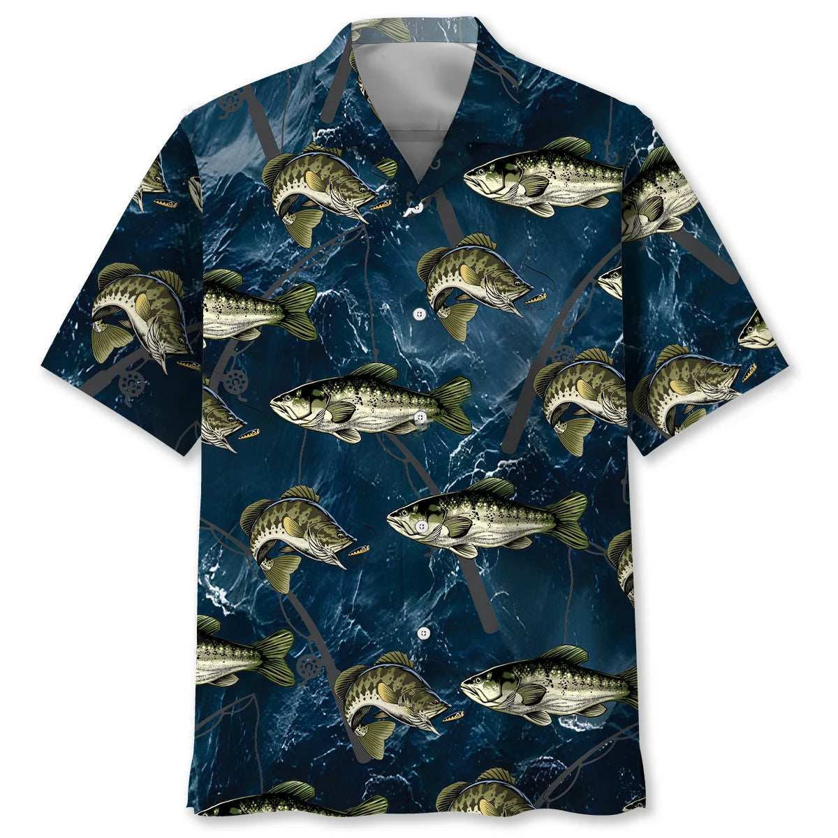 Fishing Bait Hawaiian Shirt