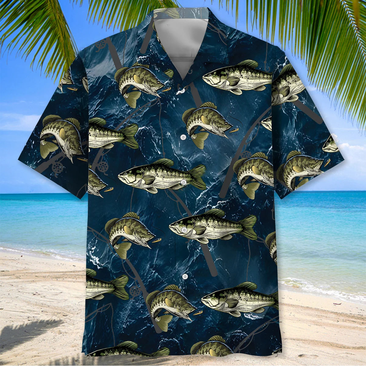 Fishing Bait Hawaiian Shirt