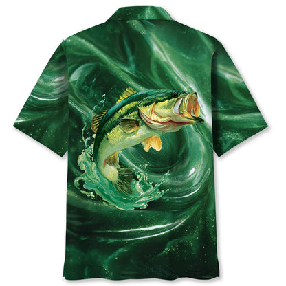 Fishing Bass Fish Hawaiian Shirt
