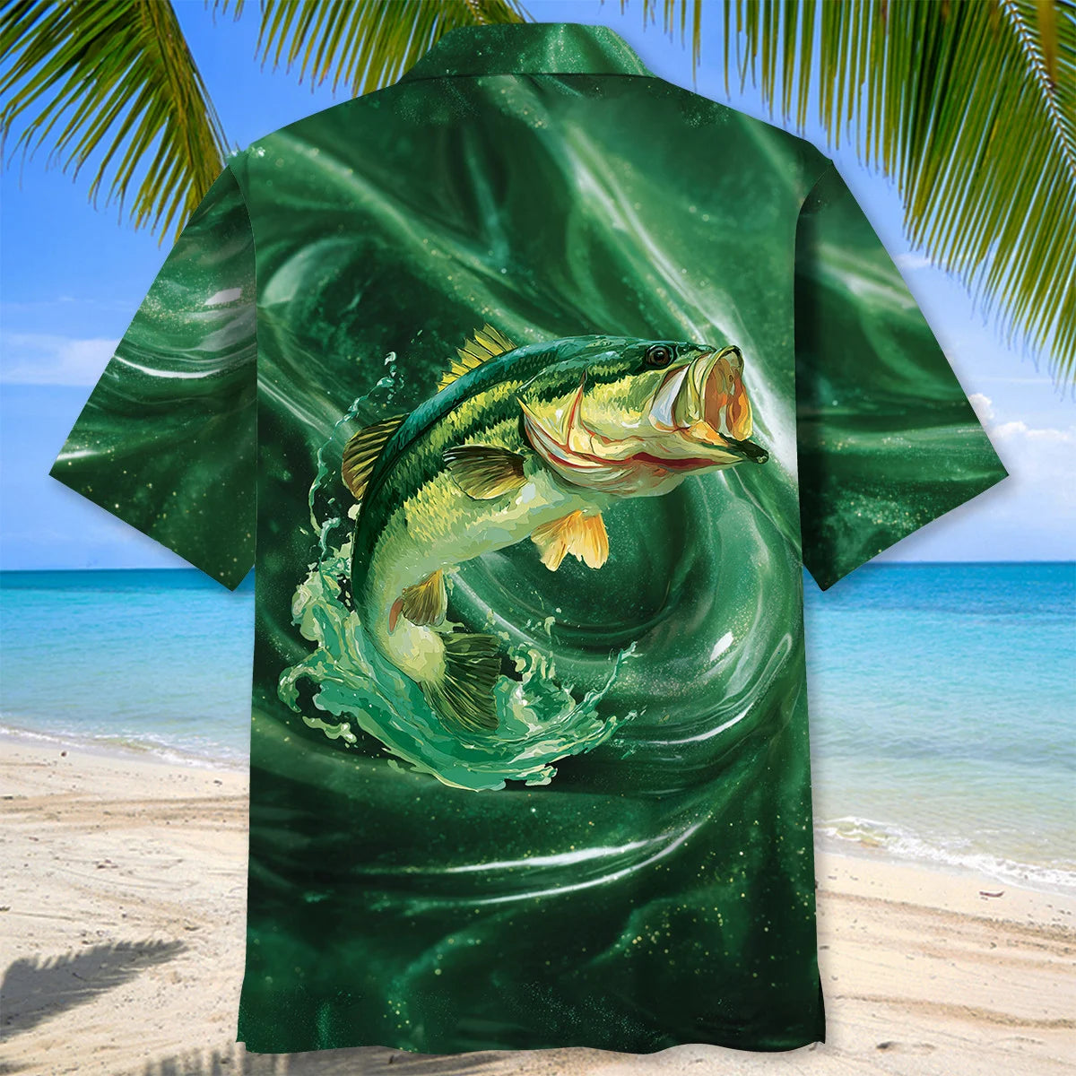 Fishing Bass Fish Hawaiian Shirt