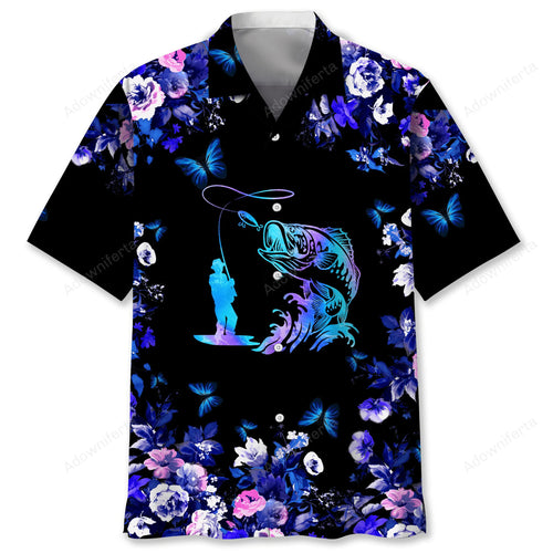 Fishing Hawaiian Nature Hawaiian Shirt