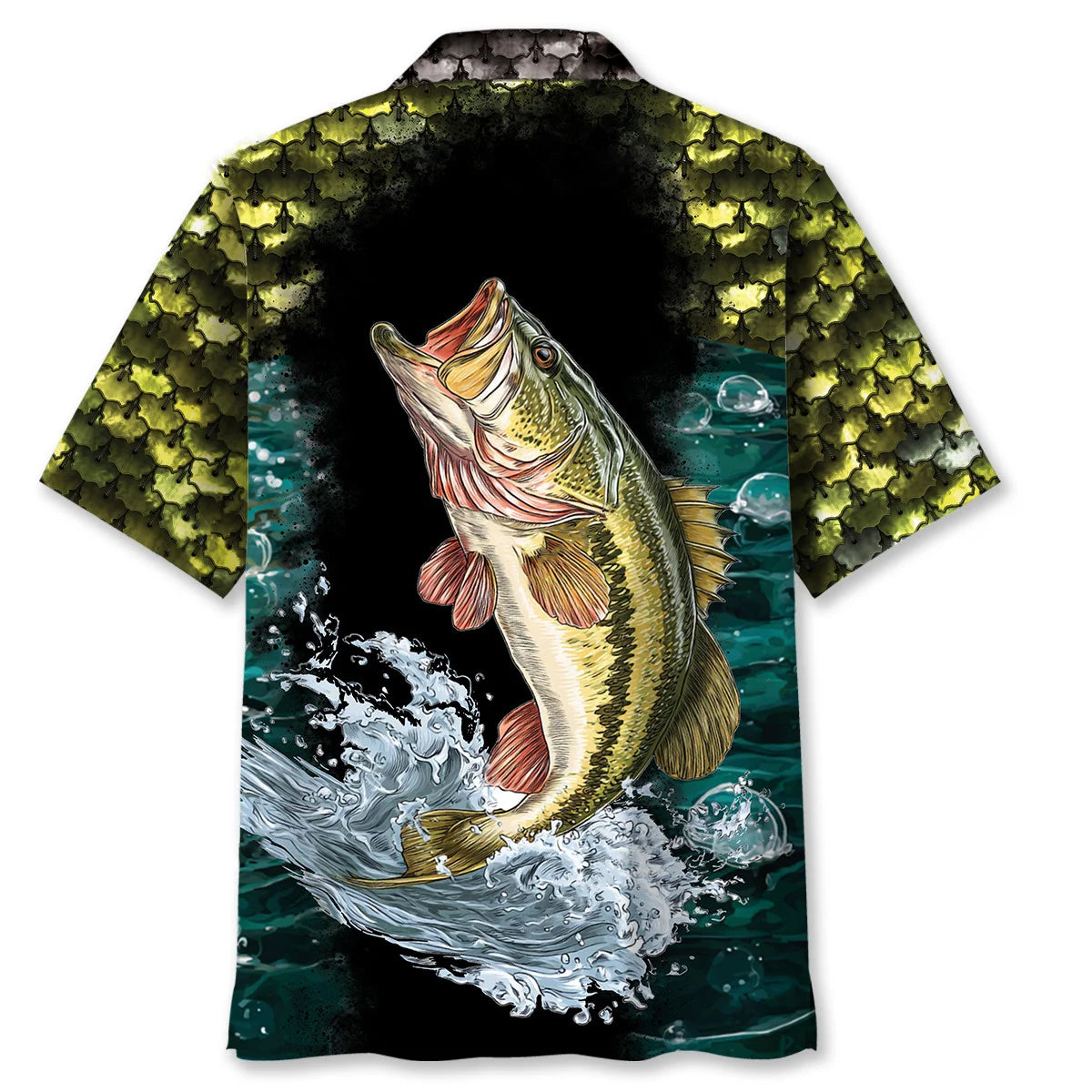 Fishing Largemouth Bass Fish Hawaiian Shirt