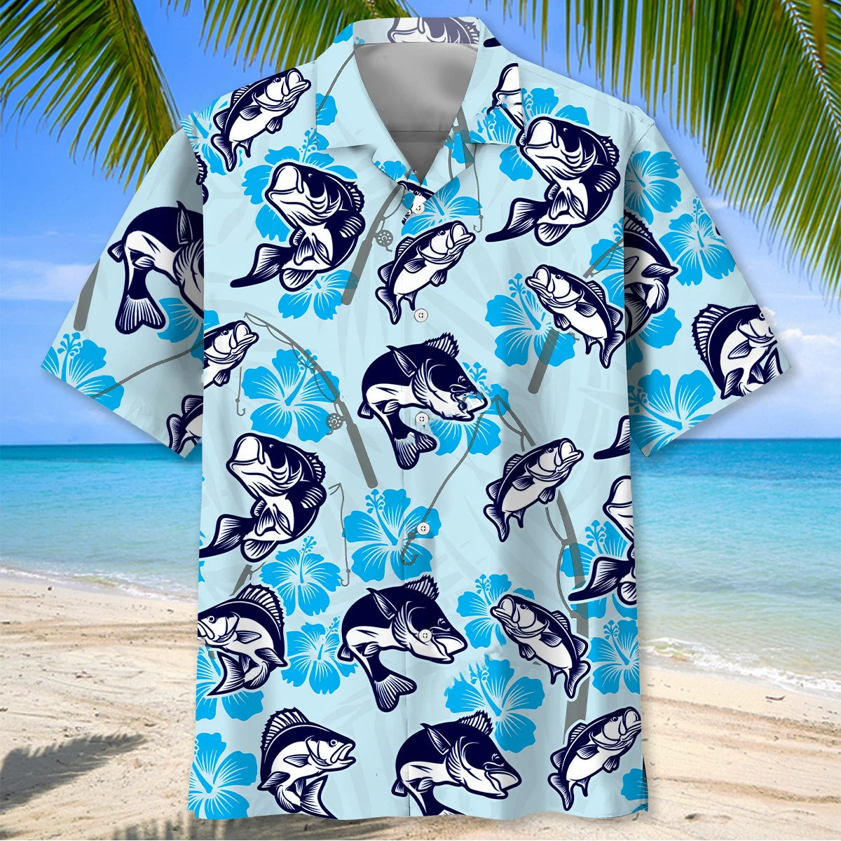Fishing Summer Hawaiian Shirt