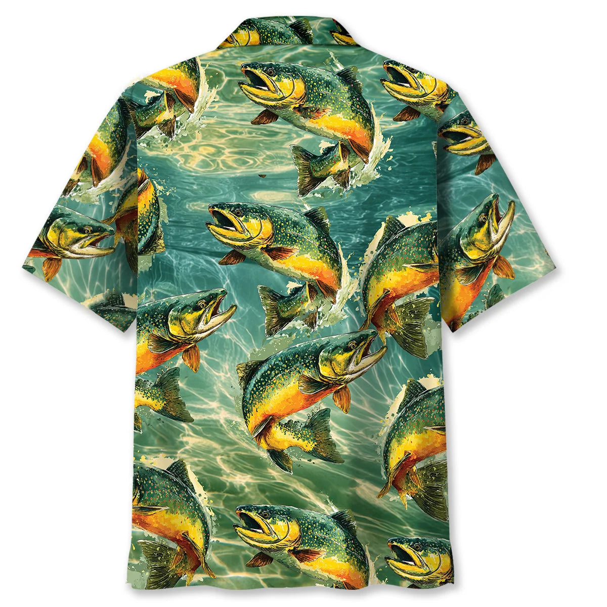 Fishing Trout Fish Hawaiian Shirt