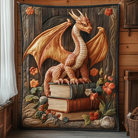 Flame And Ink Quilt Blanket
