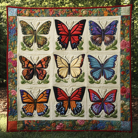 Flora Ascendant Quilt Blanket