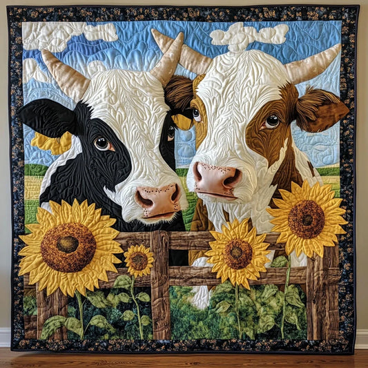 Floral Farmstead Quilt Blanket