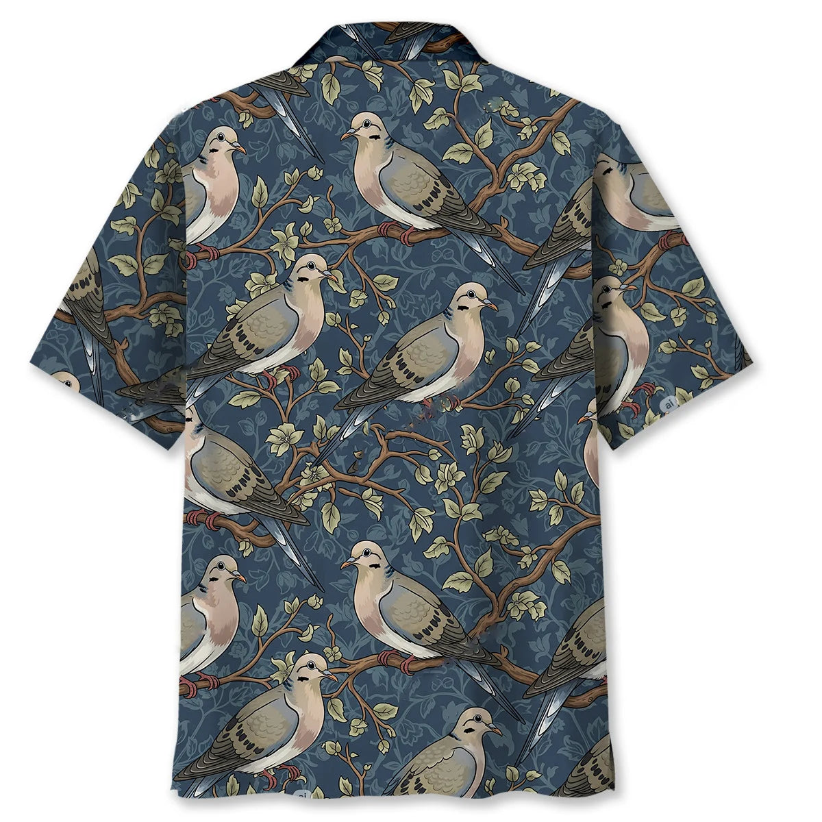 Floral Dove Hunting Hawaiian Shirt