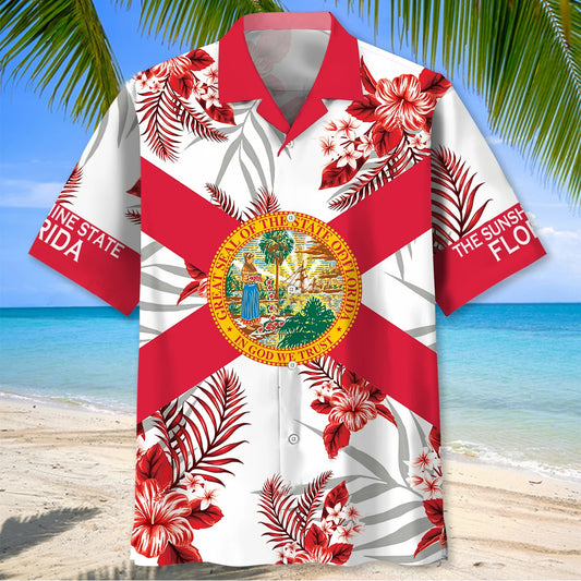 Florida State Funny Hawaiian Shirt - S - hawaiian shirt