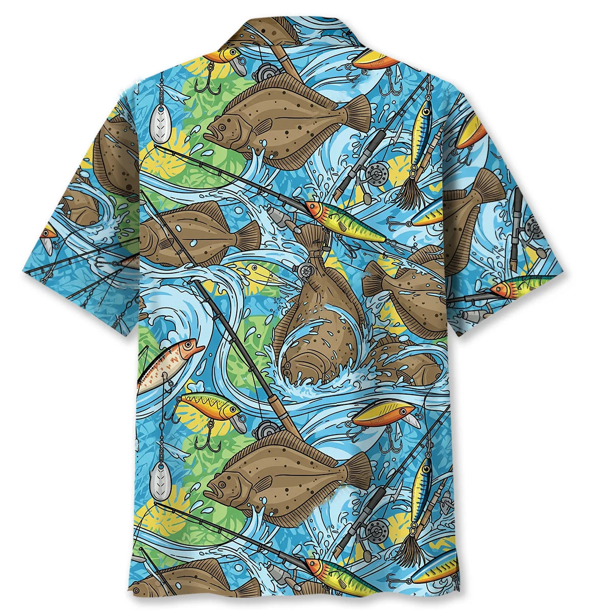 Flounder Master Hawaiian Shirt