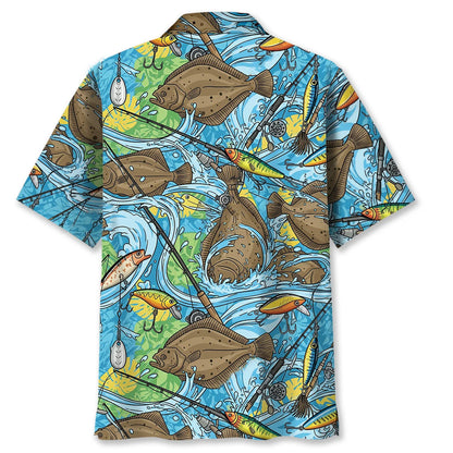 Flounder Master Hawaiian Shirt